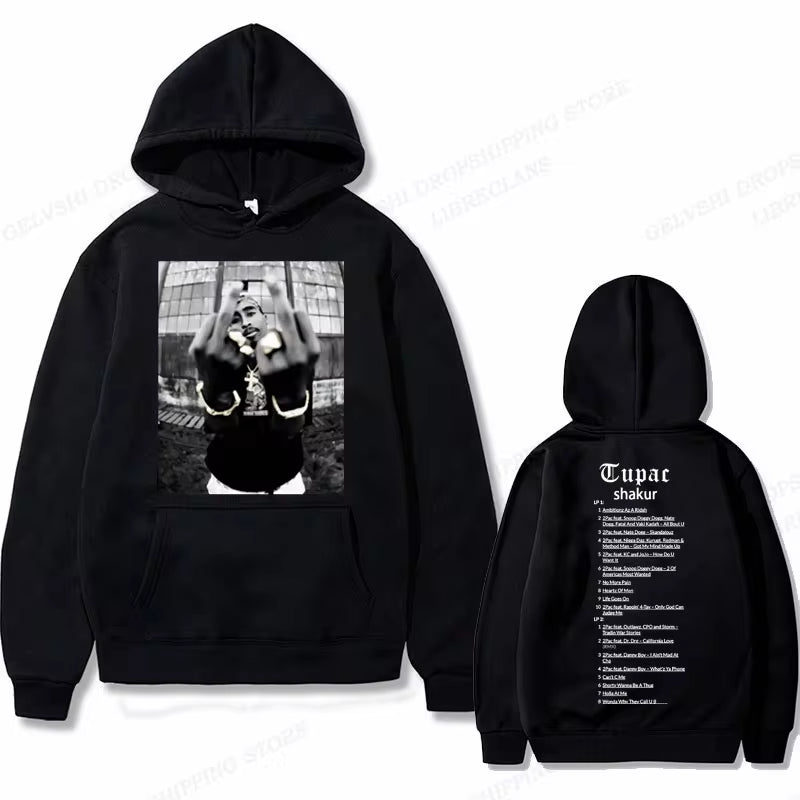 Hip Hop Rap Hoodie Men'S Fashion Hoodie Four Seasons Street Hoodie Women'S Jacket Men'S Street Costume Casual Punk Men'S Hoodie